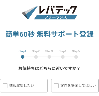 レバテックフリーランスの画像