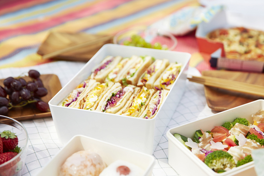 foodをおいた写真