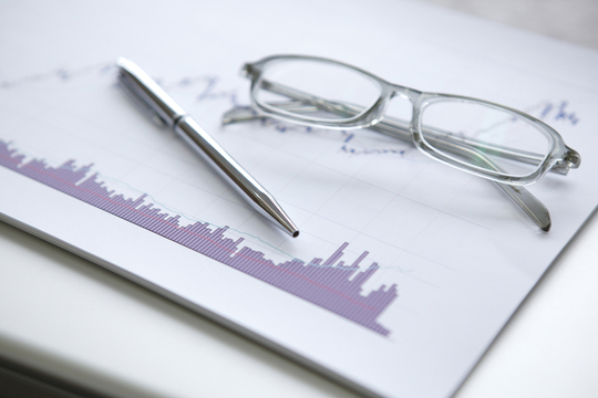 確定拠出年金での運用のグラフ