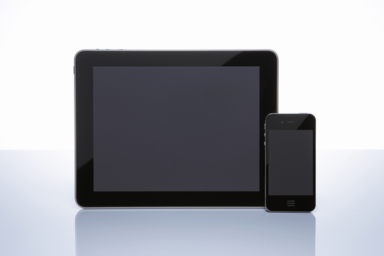 スマホゲーム代行に使う機器のイメージ