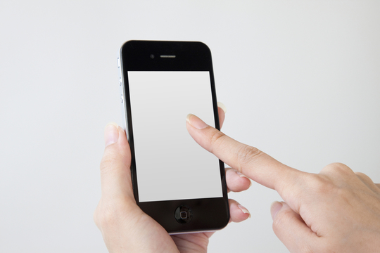 スマホでポイントを稼ぐイメージ